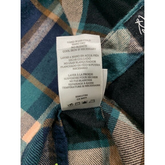 Rails Hunter Womens Button Down Shirt Size S Plaid Long Sleeve Fall Colors - Picture 8 of 8